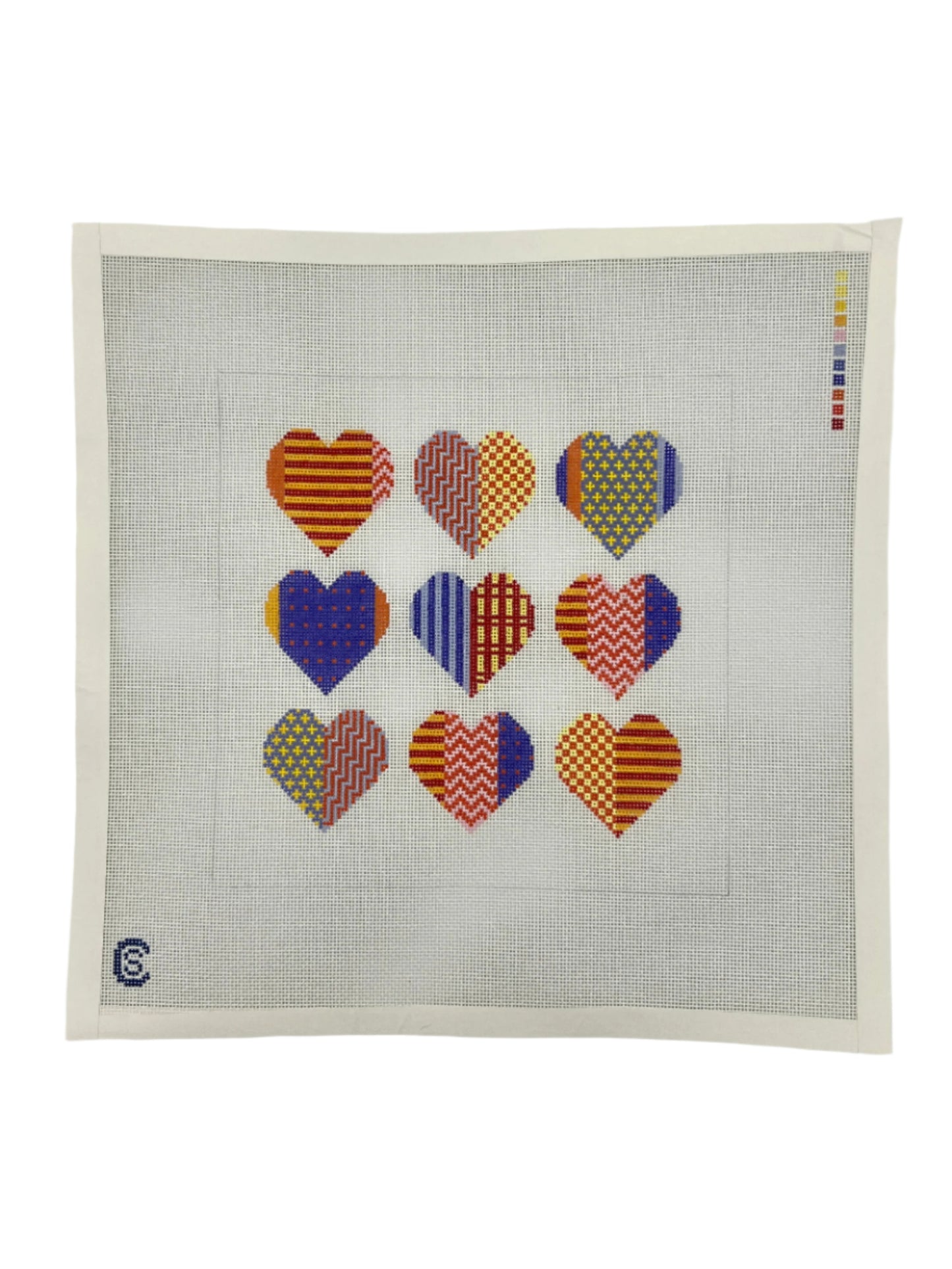 Patchwork Hearts