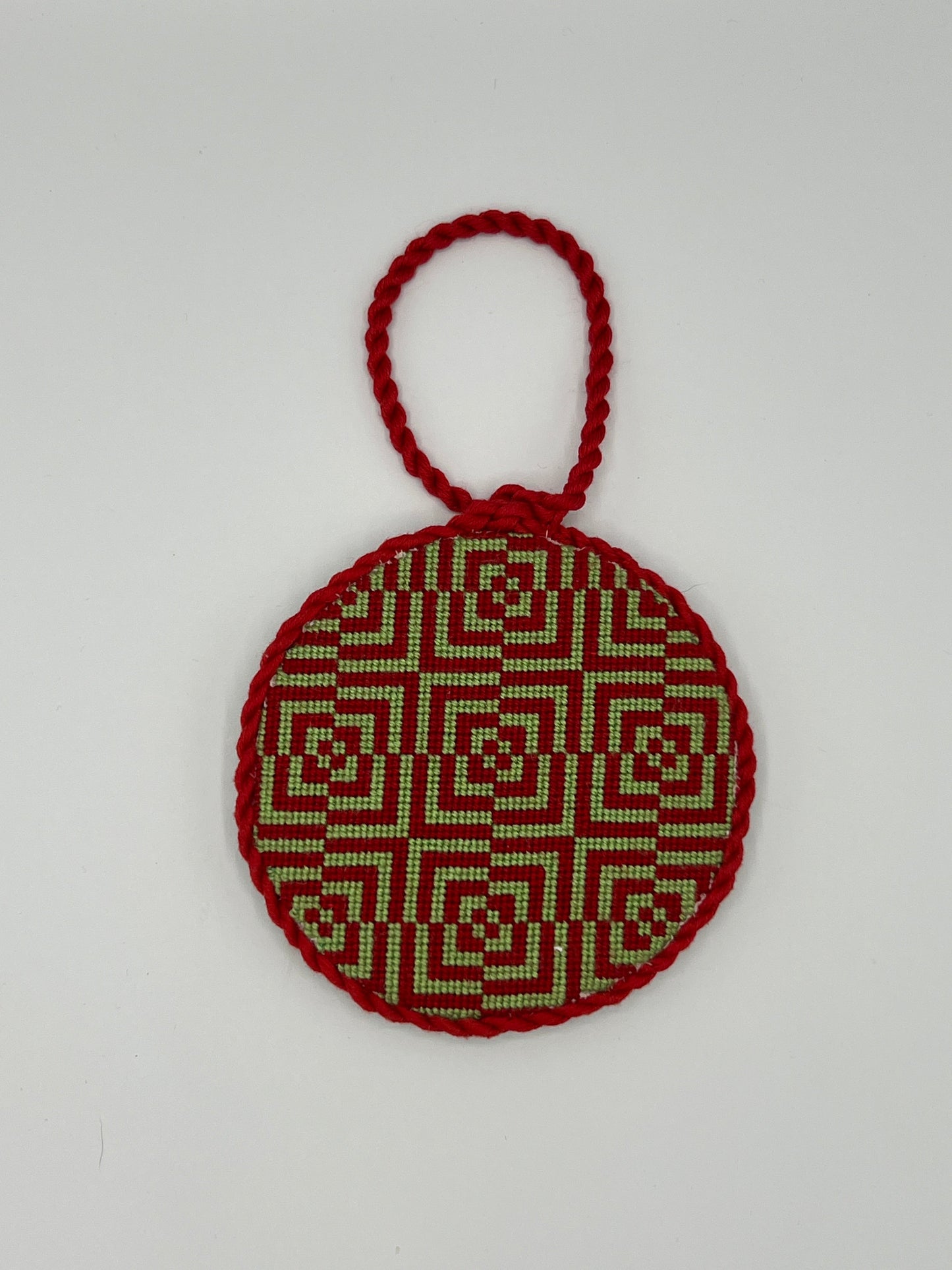 Geometric Flowers 4" round