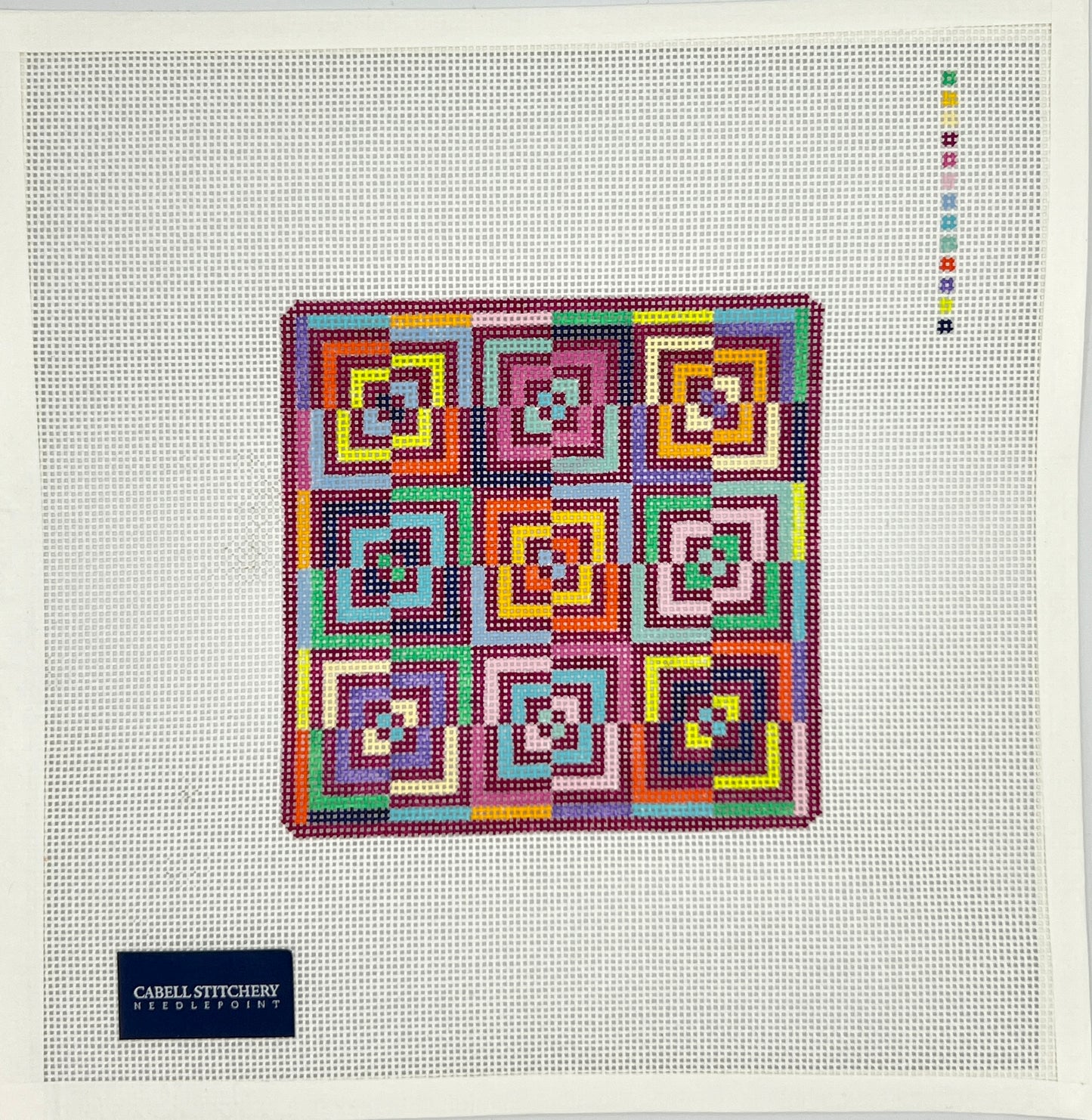 Fall Geometric Flowers