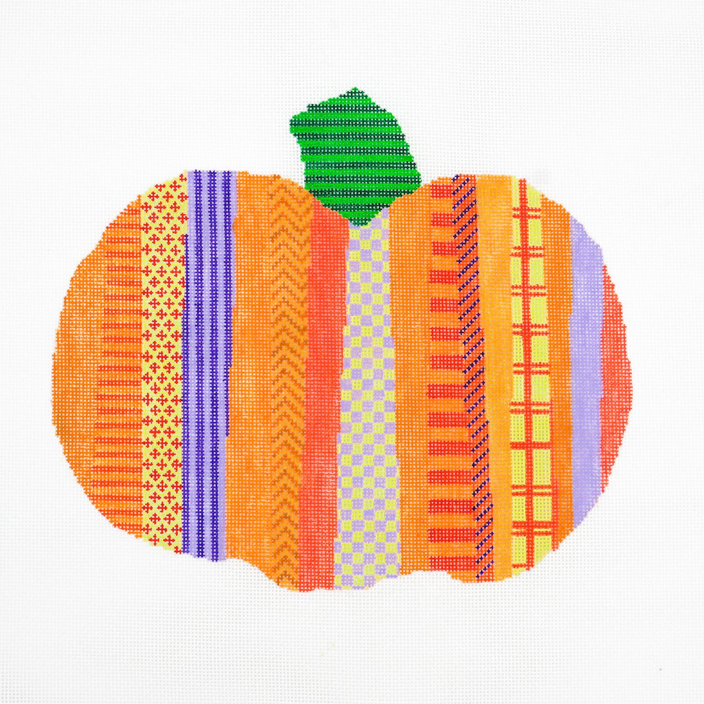 The Stackable Collection: Patchwork Pumpkin