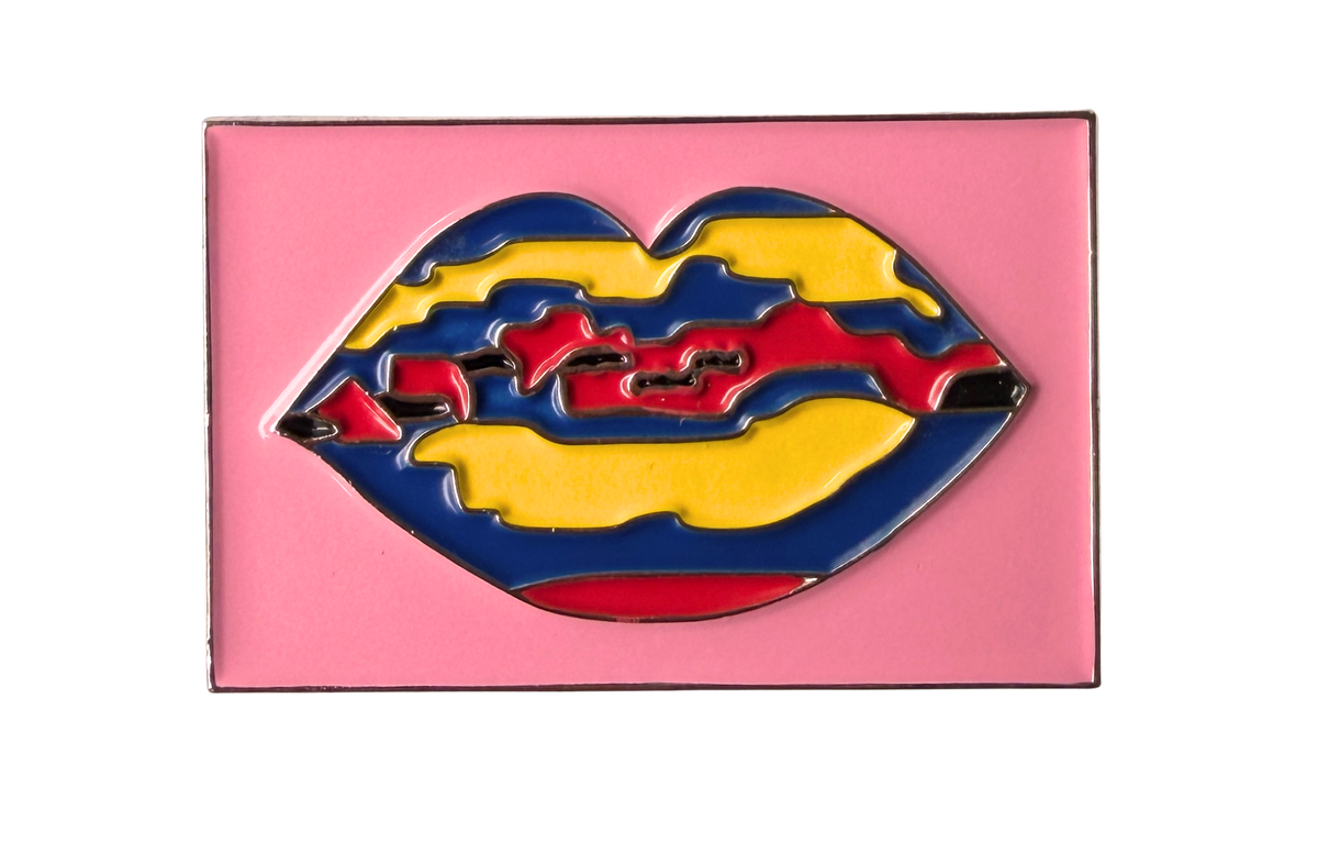 Warhol Lips Needleminder