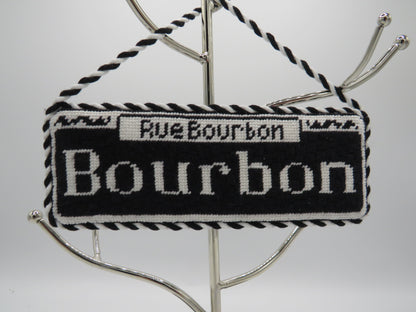 Vintage Bourbon Street Sign