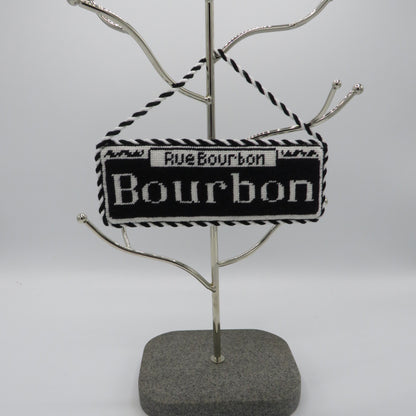 Vintage Bourbon Street Sign
