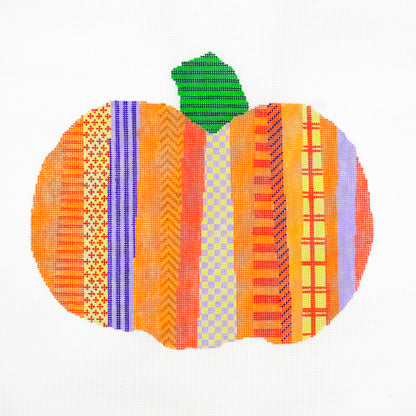 The Stackable Collection: Patchwork Pumpkin